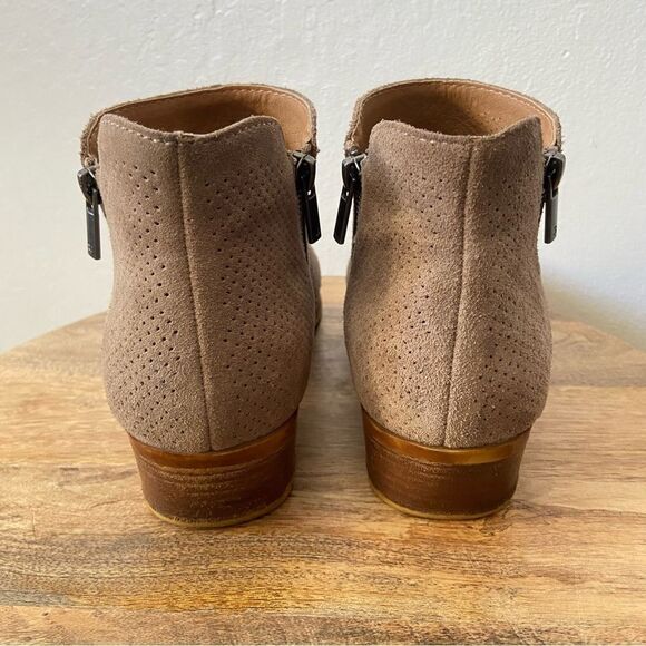 HP!✨Lucky Brand Bayley Suede Perforated Ankle Zip
Booties - Picture 6 of 10
